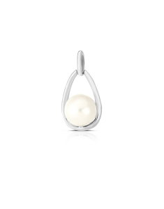 Pandantive dama argint perla de cultura, Pandantiv Argint 925 Classic PS10140PE-WH, bb-shop.ro