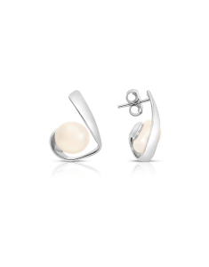 Bijuterii stud, Cercei Argint 925 Classic ES9660PE-WH, bb-shop.ro