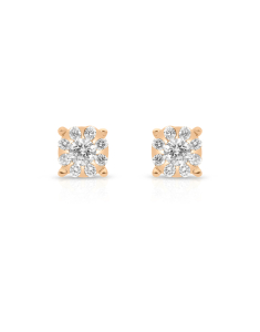 Cercei Aur 18 Kt Diamonds OR058-P-0.12CT, 001, bb-shop.ro