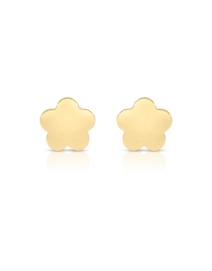 Bijuterii stud dama, Cercei Aur 14 Kt Floare JE12137Y, bb-shop.ro