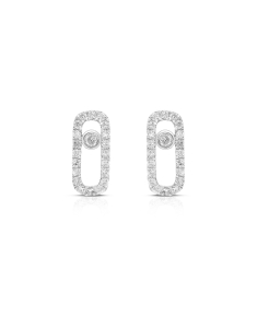 Cercei Aur 18 Kt Diamonds E390-W, 001, bb-shop.ro