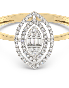 Bijuterii diamant, Inel Aur 14 Kt Baguette EU07877RF0015-Y, bb-shop.ro