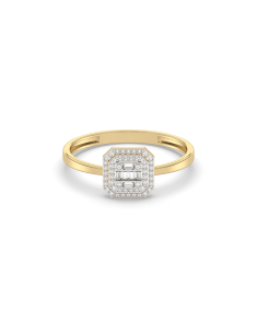 Bijuterii, Inel Aur 14 Kt Baguette EU07906RF0015-Y, bb-shop.ro