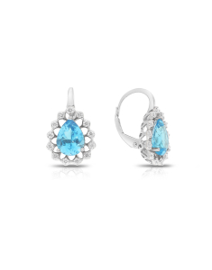 Bijuterii aur 18 kt, Cercei Vida Classic Colors 60823W1-WB8WP, bb-shop.ro