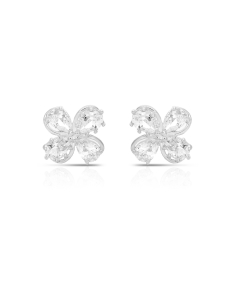Bijuterii copii, Cercei copii Lilu Floare JE12293W-p, bb-shop.ro