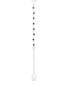 Bijuterii, Colier Argint 925 Trifoi CLRG5927-RH-BK, bb-shop.ro