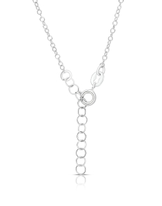 Bijuterii, Colier Argint 925 Trifoi CLRG5927-RH-BK, bb-shop.ro
