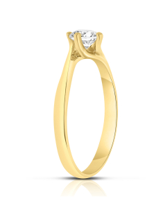 Bijuterii, Inel de logodna Aur 14 Kt Engagement A3893-5Y, bb-shop.ro