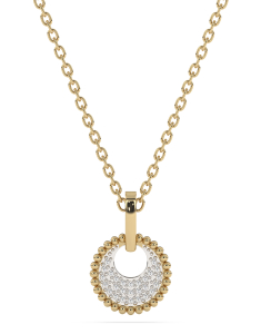 Bijuterii rolo aur 14 kt, Colier Aur 14 Kt Shapes EU10510PF0005-Y, bb-shop.ro