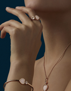 Bijuterii, Bratara Chopard Happy Hearts 857482-5623, bb-shop.ro
