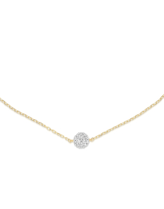 Bijuterii rolo copii BBEE, Bratara copii Bbee Kids aur 14 kt cu diamante, bb-shop.ro