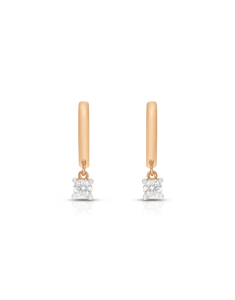 Bijuterii rotunzi dama, Cercei Vida Essential Diamonds din aur 18 kt rotunzi 44524E-WD8RP, bb-shop.ro