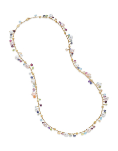 Colier Marco Bicego Paradise aur 18 kt cu perle de cultura si pietre semipretioase CB2641-MIX114-Y, 02, bb-shop.ro