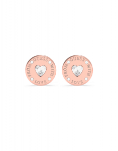 Cercei Guess from Guess with Love stud JUBE70038JWRGT-U, 001, bb-shop.ro