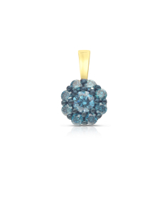 Pandantiv Vida aur 18 kt cu diamante albastre FI52078S-UD8YX, 02, bb-shop.ro