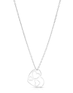 Coliere, Colier aur 14 kt inimi HYL2089W, bb-shop.ro
