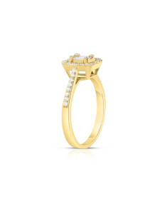 Inel de logodna aur 14 kt baguette pave cu diamante RG101816-214-Y, 001, bb-shop.ro