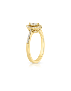 Inel de logodna aur 14 kt halo pave cu diamante RG101930-03-214-Y, 001, bb-shop.ro