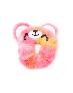 Accesoriu par Claire`s Medium Faux Fur Rainbow Teddy Hair Scrunchie 48878, 02, bb-shop.ro
