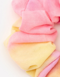 Accesoriu par Claire`s Medium Pink & Yellow Tie Dye Hair Scrunchie 26816, 001, bb-shop.ro