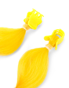 Accesoriu par Claire`s Red & Yellow Swirling Ombre Faux Hair Clip In Extensions 31826, 001, bb-shop.ro