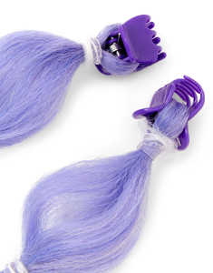Accesoriu par Claire`s Purple To Red Swirling Ombre Faux Hair Clip In Extensions 31879, 001, bb-shop.ro