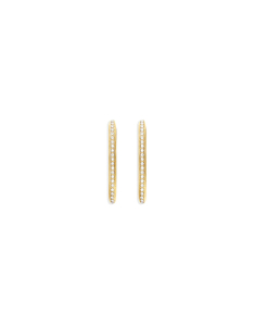 Cercei Nanis Gold Libera aur 18 kt cu diamante OS1-604-Y, 001, bb-shop.ro