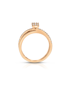 Inel de logodna aur 14 kt baguette pave cu diamante RG102732-314-P, 002, bb-shop.ro