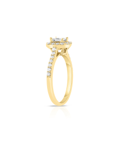 Inel de logodna aur 14 kt halo pave cu diamante RG102451-03-214-Y, 001, bb-shop.ro