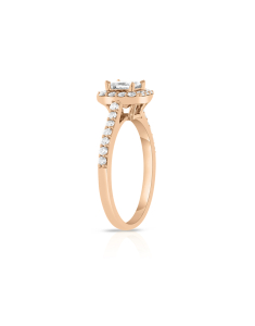 Inel de logodna aur 14 kt halo pave cu diamante RG102451-03-314-P, 001, bb-shop.ro