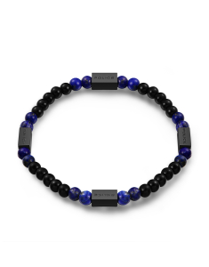 Bratara Police Urban Color Onyx and Lapis lazuli beads PEAGB0001306, 001, bb-shop.ro