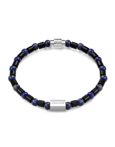 Bratara Police Urban Color Onyx and Lapis lazuli beads PEAGB0001314, 001, bb-shop.ro
