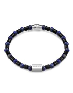 Bratara Police Urban Color Onyx and Lapis lazuli beads PEAGB0001315, 001, bb-shop.ro