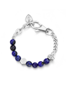 Bratara Police Vertex lapis lazuli beads PEAGB2212118, 02, bb-shop.ro