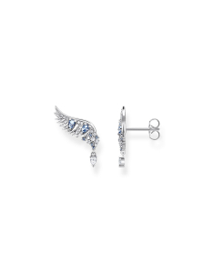 Cercei Thomas Sabo Sterling Silver aripi stud cu spinel si cubic zirconia H2247-644-1, 02, bb-shop.ro