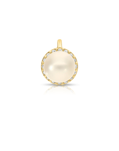 Pandantiv aur 14 kt cu perla de cultura si cubic zirconia 500-021P-Y-P, 02, bb-shop.ro