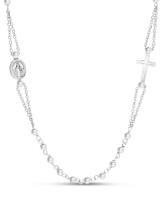 Colier aur 14 kt rosario FR100-CL-W, 001, bb-shop.ro