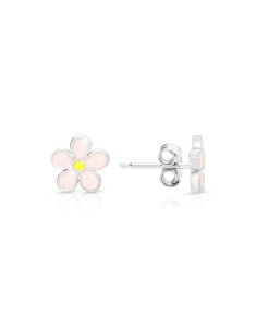 Cercei Maribelle argint stud cu floare ARG5.ART.24I-RH-W, 02, bb-shop.ro