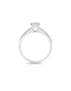 Inel de logodna aur 18 kt solitaire pave cu diamante RG101668-118-W, 002, bb-shop.ro