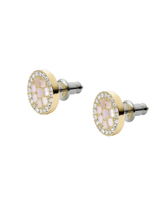 Cercei Fossil Sadie Mosaic stud Mother of Pearl JF04344710, 002, bb-shop.ro