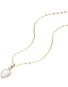Colier Fossil Teardrop Mother of Pearl JF04248710, 002, bb-shop.ro