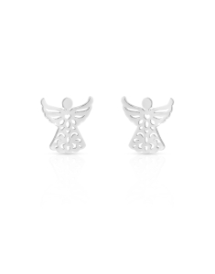 Cercei copii, Cercei copii Lilu aur 14 kt inger JE98072W-p, bb-shop.ro