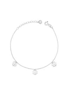 Bratari, Bratara aur 14 kt cu trifoi GL3289W, bb-shop.ro
