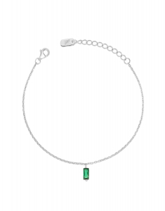 Bratara argint 925 fashion si cubic zirconia verde dreptunghi 17255XBSWSH2, 02, bb-shop.ro