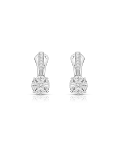 Cercei Vida Premium aur 18 kt cu diamante 40120W-WD8WP, 001, bb-shop.ro