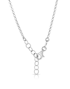 Colier argint 925 cerc si perla 29442AG-RH-W, 001, bb-shop.ro