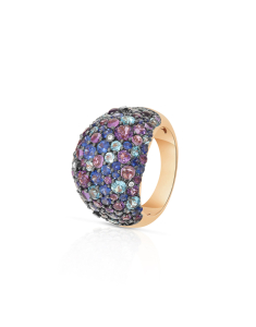Inel Tirisi Jewelry Doha aur 18 kt cu diamante si pietre semipretioase TR9618AM-P, 02, bb-shop.ro