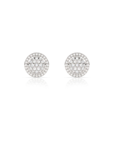 Cercei Cercei aur 14 kt stud halo cu diamante EU13127EF0016-P, 001, bb-shop.ro