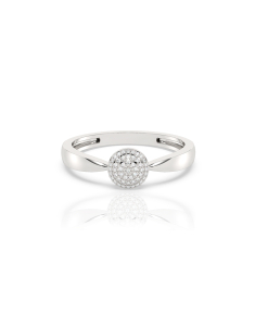 Bijuterii, Inel de logodna aur 14 kt bouquet cu diamante EU13519RF0007-W, bb-shop.ro