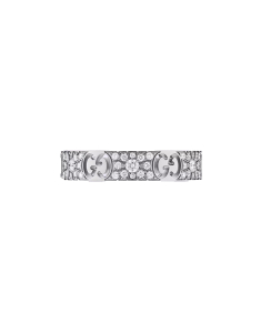 Inel Gucci Icon Stardust 18 kt cu diamante YBC729415002-W, 001, bb-shop.ro